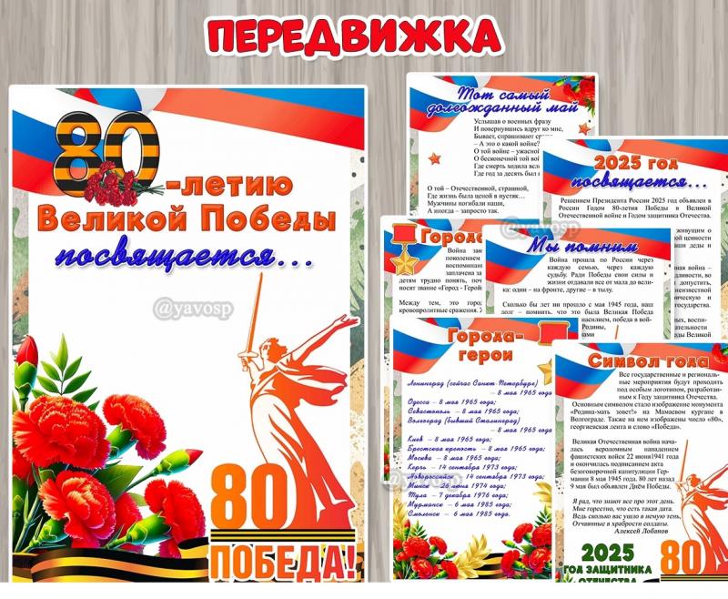 Информационная папка «80-летию Победы посвящается...» ()