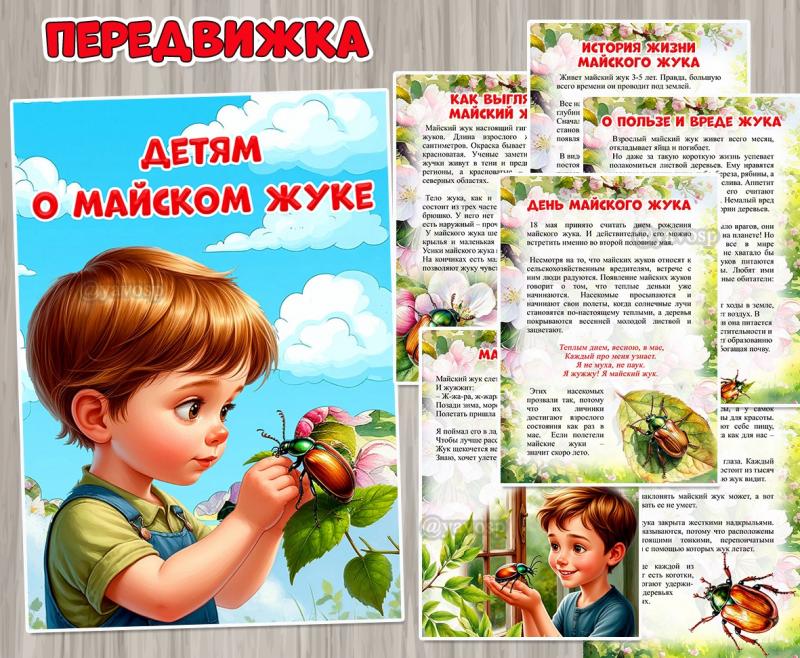 Детям о майском жуке ()