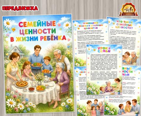 Семейные ценности в жизни ребенка (семейные ценности)
