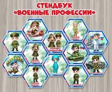 Стендбук «Военные профессии»  детям