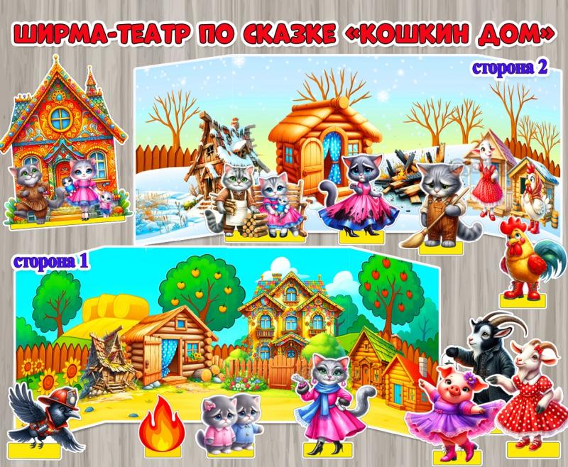 Ширма - театр "Кошкин дом" ()