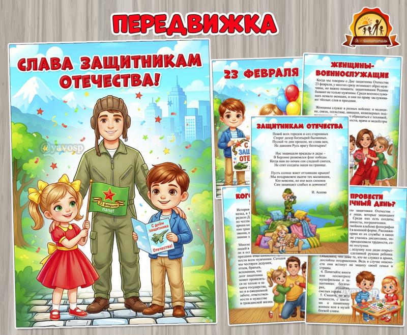 Консультация для родителей к 23 февраля «Слава защитникам Отечества!» (2 февраля, 23 февраля, консультация)