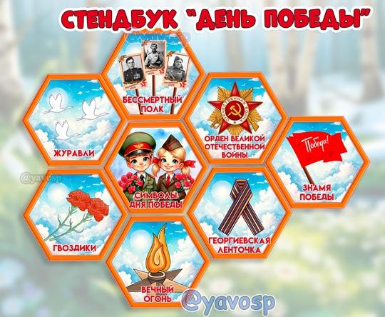 Стендбук "Символы Дня Победы" Стендбук "Символы Дня Победы"