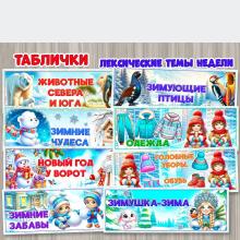 Лексические темы недели.  ()