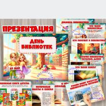 Презентация «27 мая — День библиотек» ()