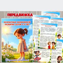 Возрастные особенности развития детей 4-5 лет ()