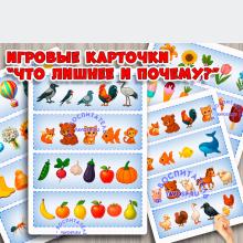 Дидактическая игра "Что лишнее и почему?" ()