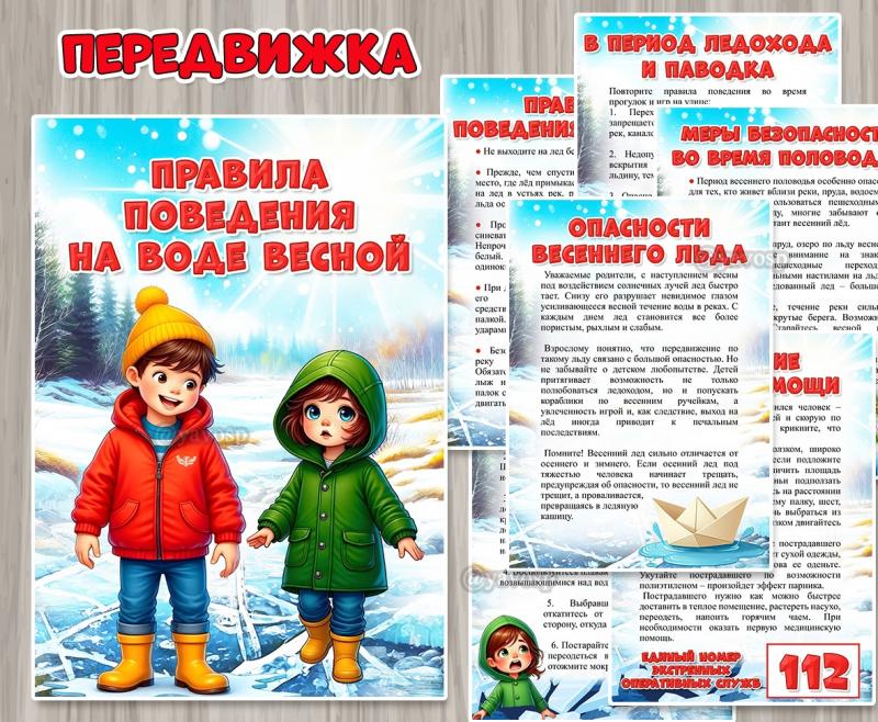 Информация для родителей «Правила поведения на воде весной». ()
