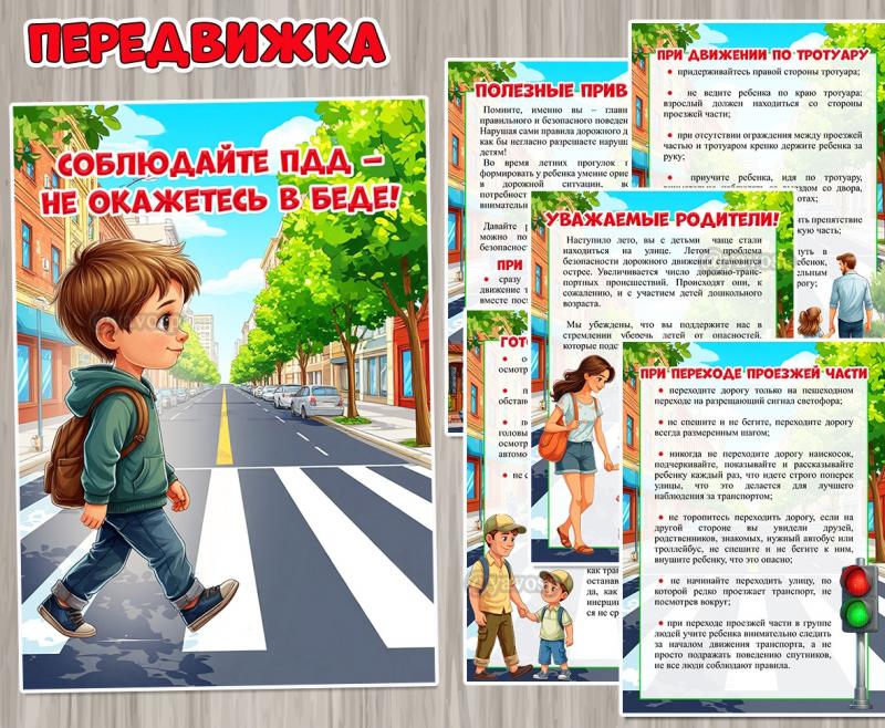 «Соблюдайте ПДД — не окажетесь в беде!» ()
