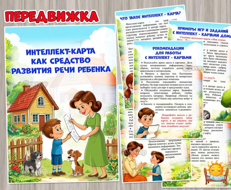 Интеллект-карта как средство развития речи ребенка ()