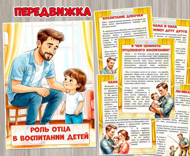 Роль отца в воспитании детей ()