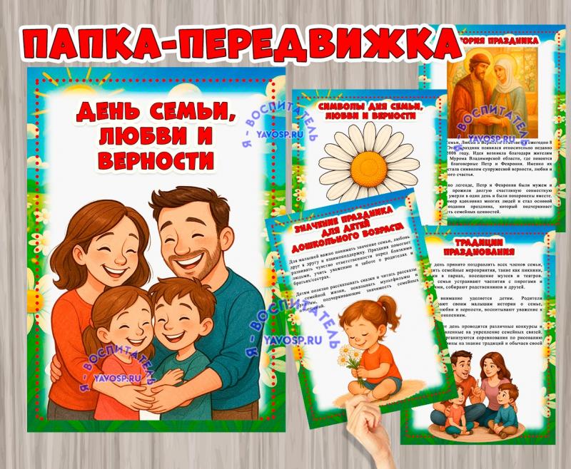 Передвижка "День семьи, любви и верности" ()