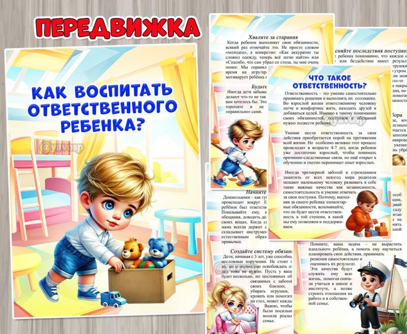 Как воспитать ответственного ребенка?  ()