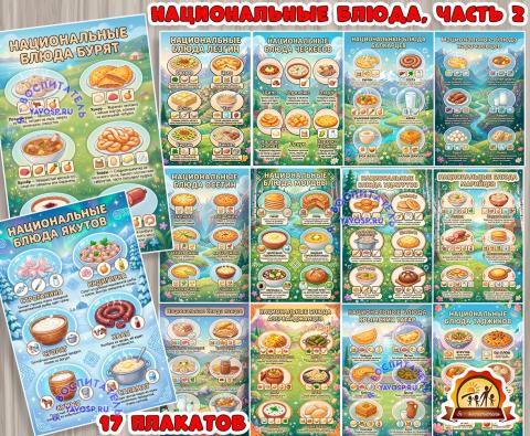 Вкусное путешествие по России. Часть 2 + обложки для тех, кто решит оформить этот материал в виде альбома (Обложки, День России, День конституции России, регионы России)