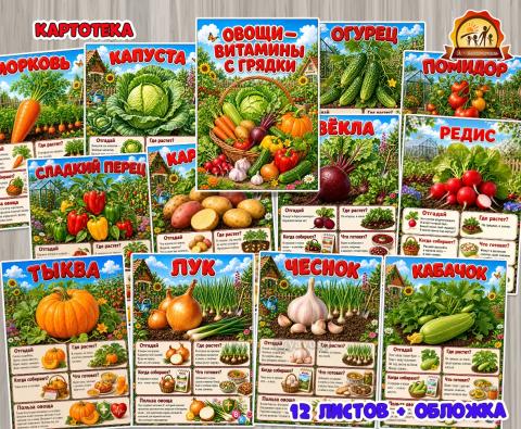 Овощи — витамины с грядки Овощи — витамины с грядки (овощи)
