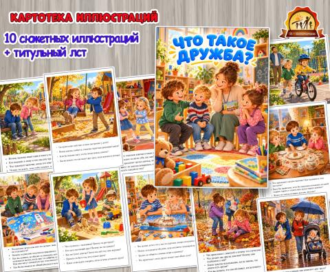 Картотека сюжетных иллюстраций «Что такое дружба?» Картотека сюжетных иллюстраций «Что такое дружба?» (дружба, картотека)