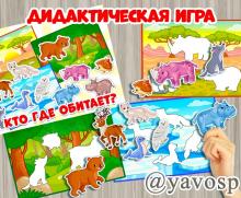 Кто где обитает?