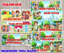 Лексические темы недели.  ()