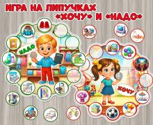 Дидактическая игра на липучках по финансовой грамотности «Хочу и Надо» Дидактическая игра на липучках по финансовой грамотности «Хочу и Надо» ()