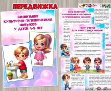 Воспитание культурно-гигиенических навыков у детей 4-5 лет ()