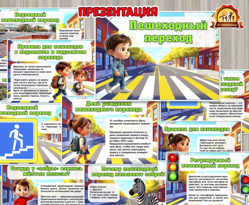 Презентация «Пешеходный переход»  (пешеходный переход, презентация)