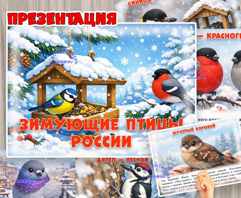 Зимующие птицы России (зимующие птицы, птицы, День России, перелетные птицы, регионы России)