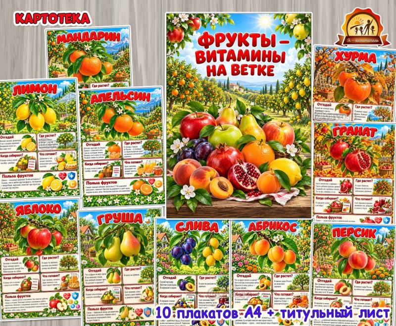 Фрукты – витамины на ветке Фрукты – витамины на ветке (фрукты)