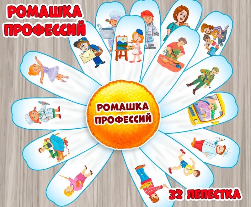 Ромашка профессий 