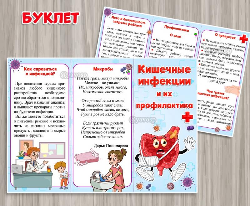 Буклет "Кишечные инфекции" ()