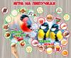 Дидактическая игра на липучках «Чем можно и нельзя кормить птиц?» ()