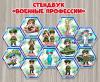 Стендбук «Военные профессии»  детям