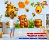 Летнее оформление «Медовая сказка»  (оформление, сказка, оформление окна)